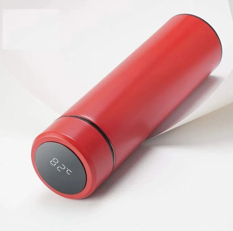 500ML Steel Water Bottle – Hot and Cold, with Temperature Sensor