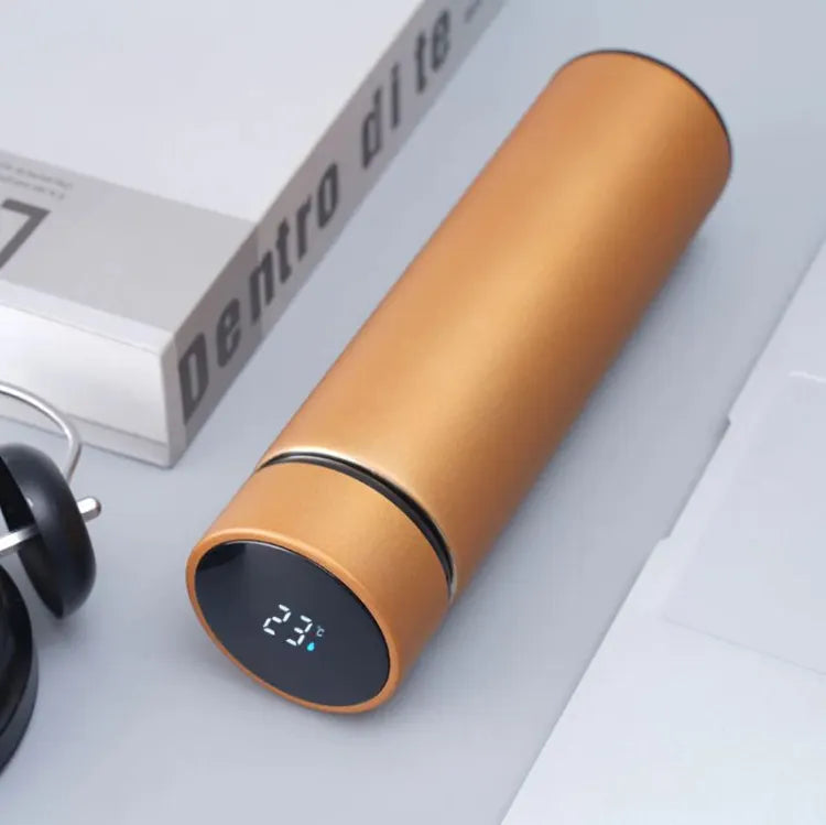 500ML Steel Water Bottle – Hot and Cold, with Temperature Sensor