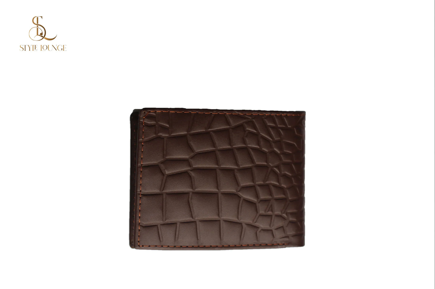 Genuine Wallet In Crocodile Pattern With Soft Velvet Interior