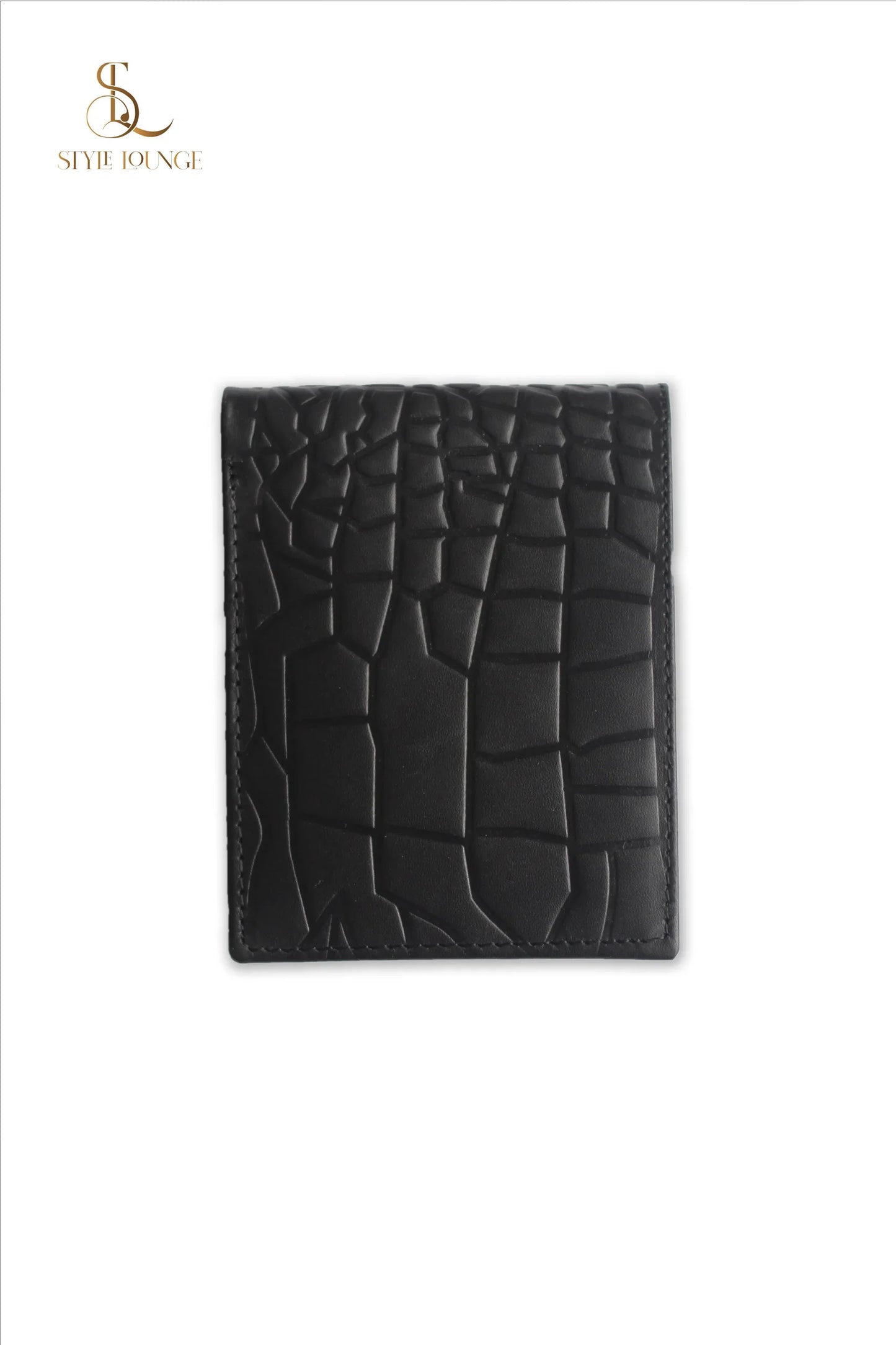 Genuine Wallet In Crocodile Pattern With Soft Velvet Interior